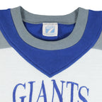 NFL (Logo 7) - New York Giants Embroidered Sweatshirt 1990s Large Vintage Retro Football