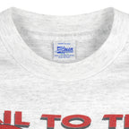 NFL (Salem) - Kansas City Chiefs Joe Montana No. 19 T-Shirt 1993 Large Vintage Retro Football