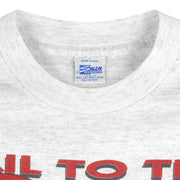 NFL (Salem) - Kansas City Chiefs Joe Montana No. 19 T-Shirt 1993 Large Vintage Retro Football
