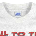 NFL (Salem) - Kansas City Chiefs Joe Montana No. 19 T-Shirt 1993 Large Vintage Retro Football