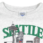 NFL (Printees) - Seattle Seahawks T-Shirt 1990 X-Large Vintage Retro Football