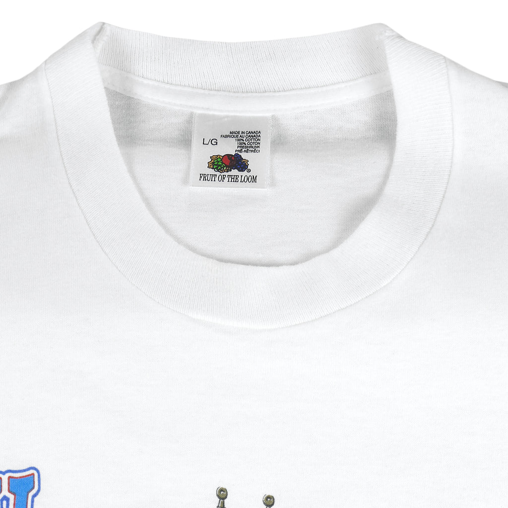 MLB - Toronto Blue Jays, Word Series Champions T-Shirt 1992 Large Vintage Retro Baseball