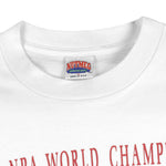 NBA (Nutmeg) - Chicago Bulls World Champions T-Shirt 1991 X-Large Vintage Retro Basketball