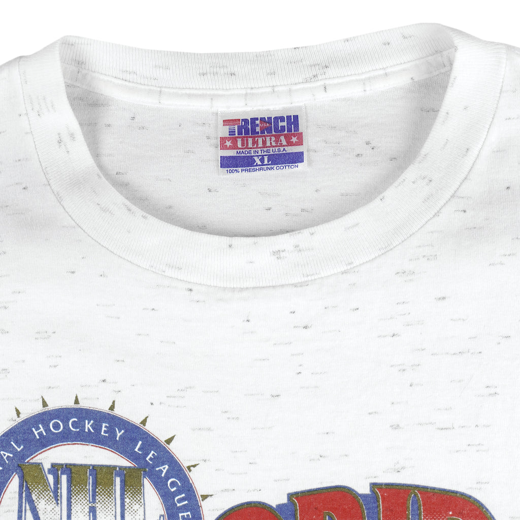 NHL (Trench) - Florida Panthers Big Logo T-Shirt 1993 X-Large Vintage Retro Hockey