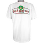 Vintage (Budweiser) - King Of Beers Single Stitch T-Shirt 1990s X-Large Vintage Retro
