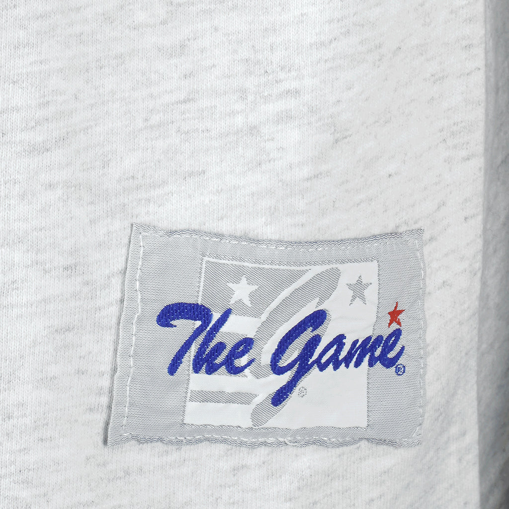 NFL (The Game) - New England Patriots Spell-Out T-Shirt 1990s Large Vintage Retro