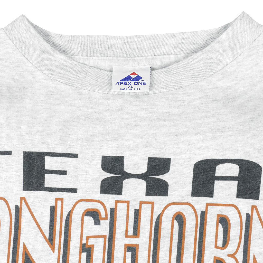 NCAA (Apex One) - Texas Longhorns T-Shirt 1990s X-Large Vintage Retro College