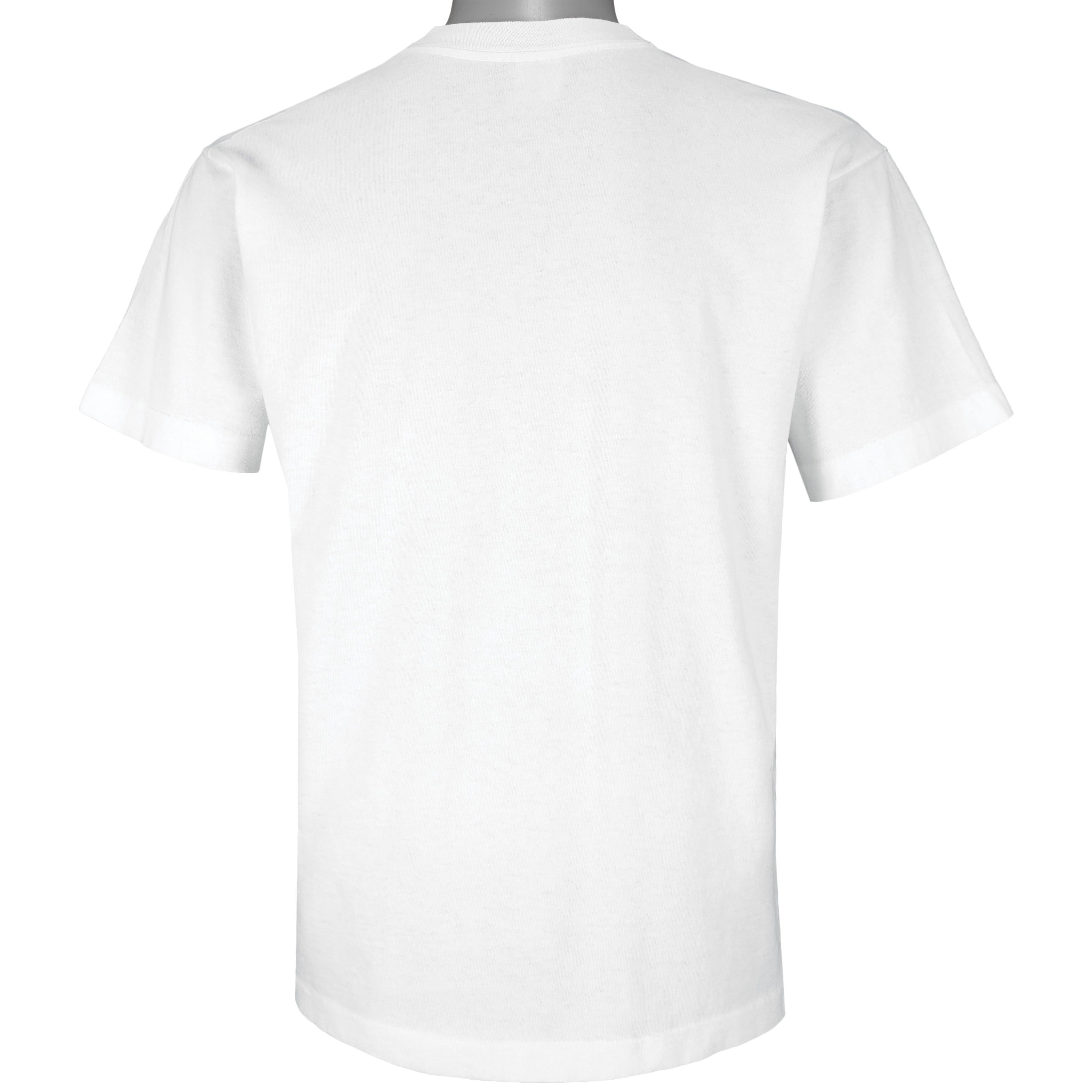 MLB (Front Pages) - Kansas City Chiefs, George Brett 3,000 hits T-Shirt 1992 Large Vintage Retro