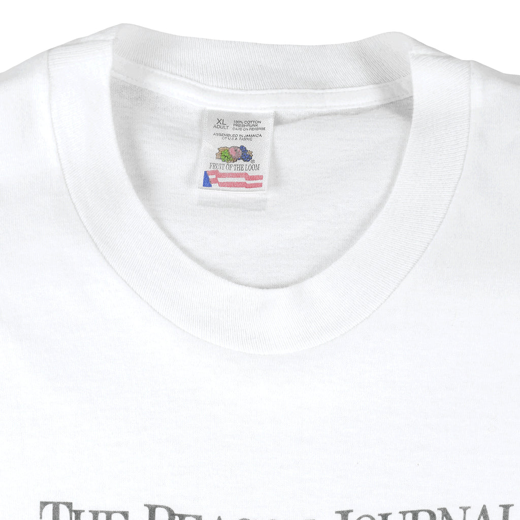 MLB (Front Pages) - Cleveland Indians American League Champs T-Shirt 1995 X-Large Vintage Retro