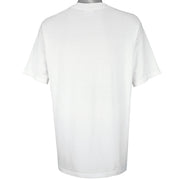 NFL (Hanes) - San Francisco 49ers Spell-Out T-Shirt 1990s X-Large Vintage Retro Football