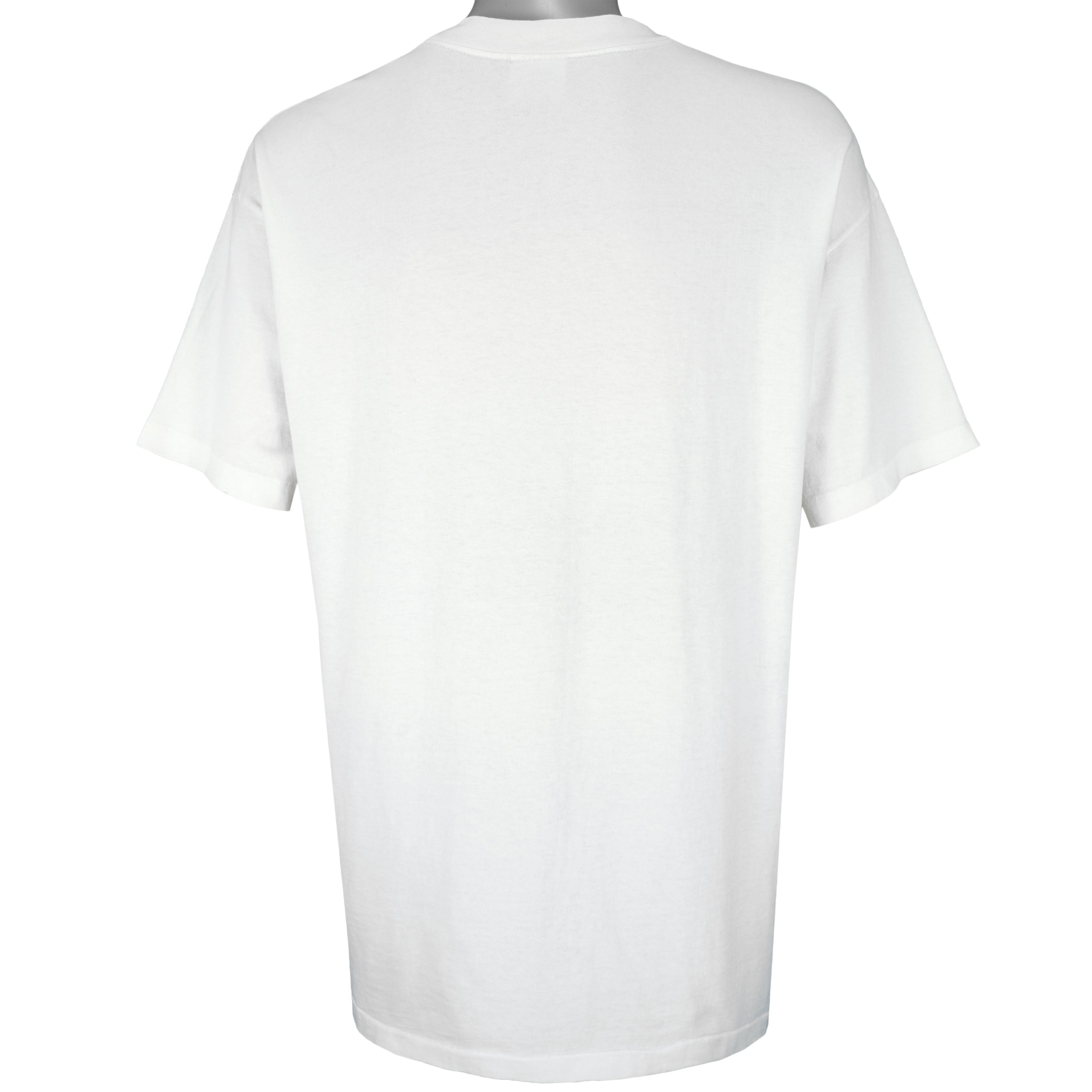 NFL (Hanes) - San Francisco 49ers Spell-Out T-Shirt 1990s X-Large Vintage Retro Football