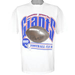 NFL (Power Pro) - New York Giants Big Logo T-Shirt 1990s X-Large Vintage Retro