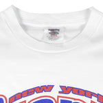 NFL (Power Pro) - New York Giants Big Logo T-Shirt 1990s X-Large Vintage Retro