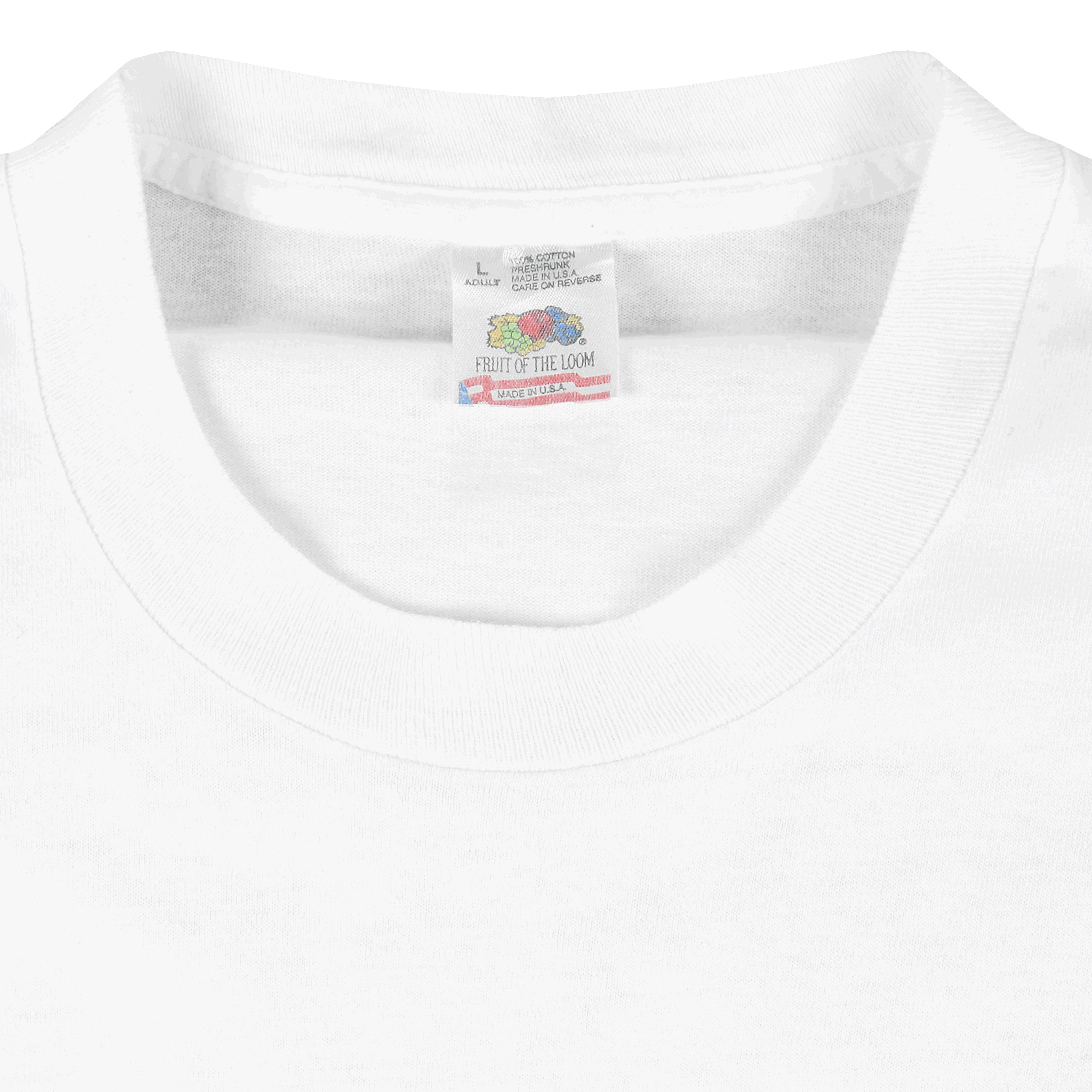 Vintage (Fruit Of The Loom) - 7-Up Spell-Out T-Shirt 1990s Large Vintage Retro