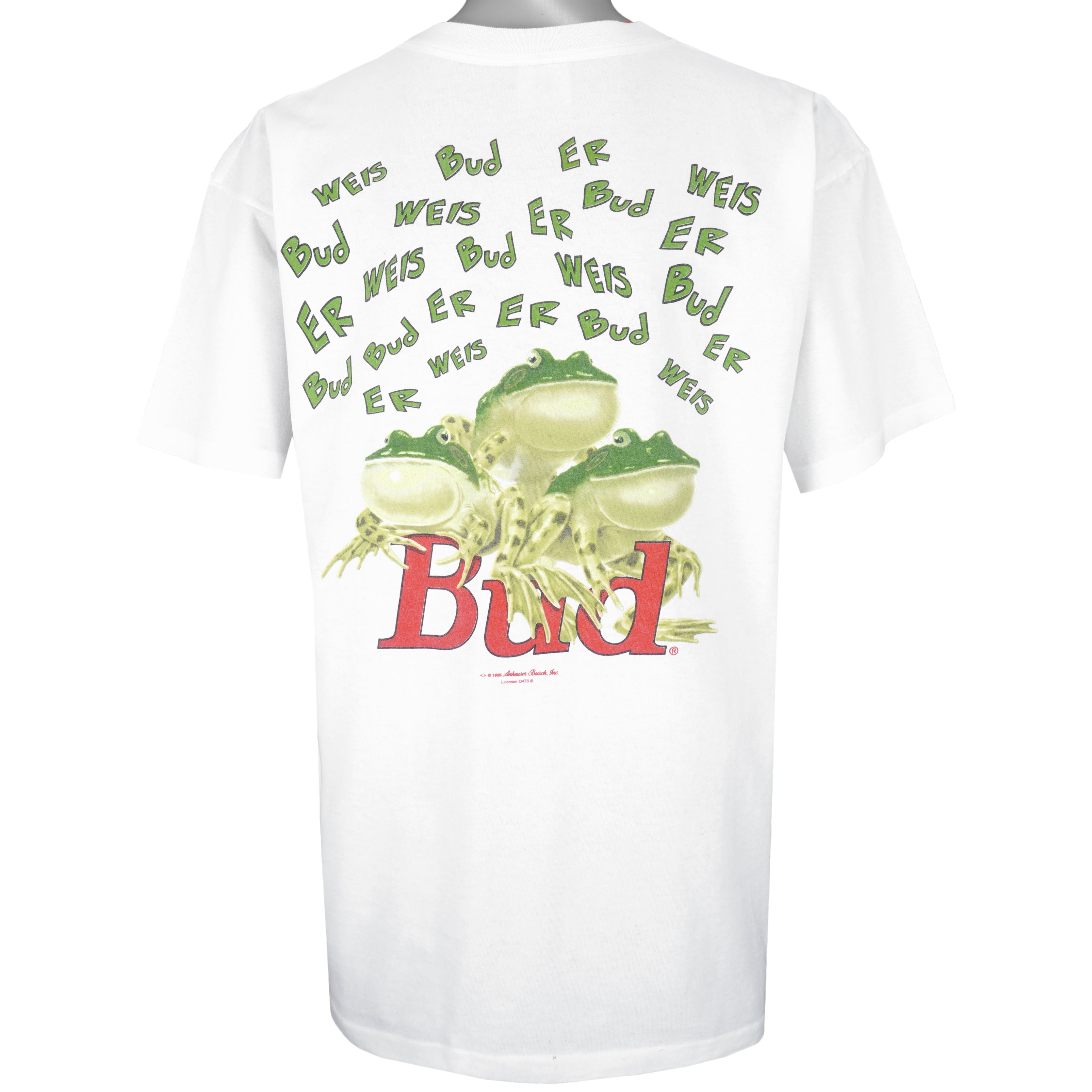Vintage (Tennessee River) - Budweiser T-Shirt 1995 X-Large Vintage Retro