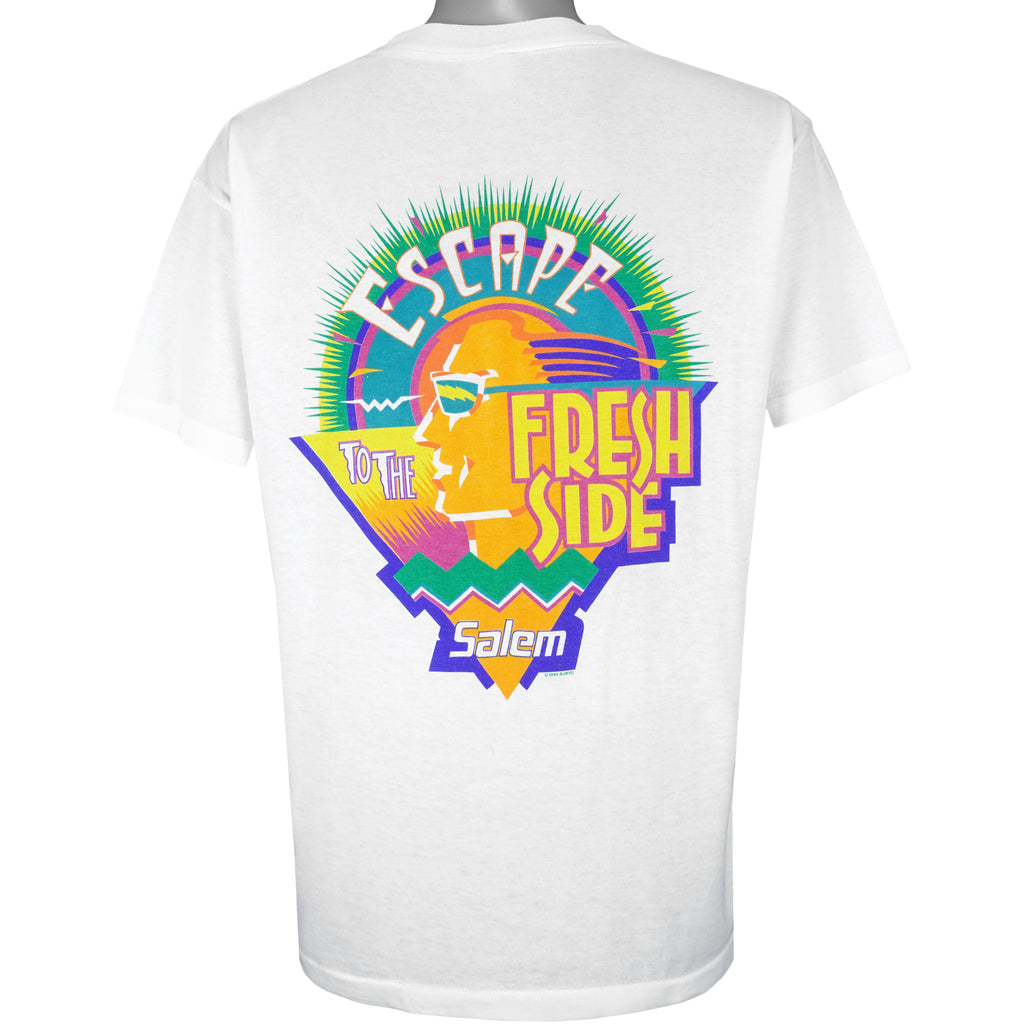 Vintage - Salem Fresh Wrap Spell-Out T-Shirt 1990s X-Large Vintage Retro