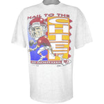 NFL (Salem) - San Francisco 49ers, Joe Montana No.19 T-Shirt 1993 Large Vintage Retro Football