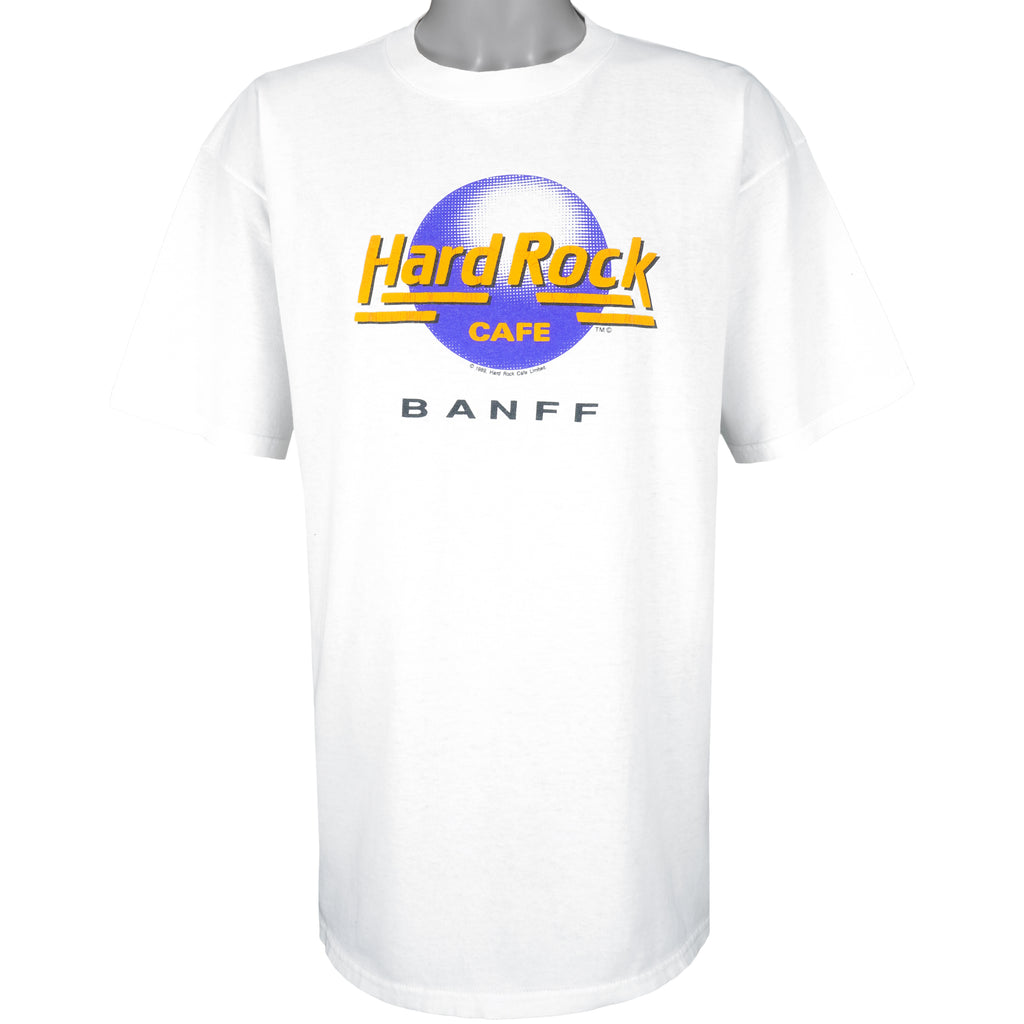 Vintage - Hard Rock Cafe Banff T-Shirt 1989 X-Large Vintage Retro