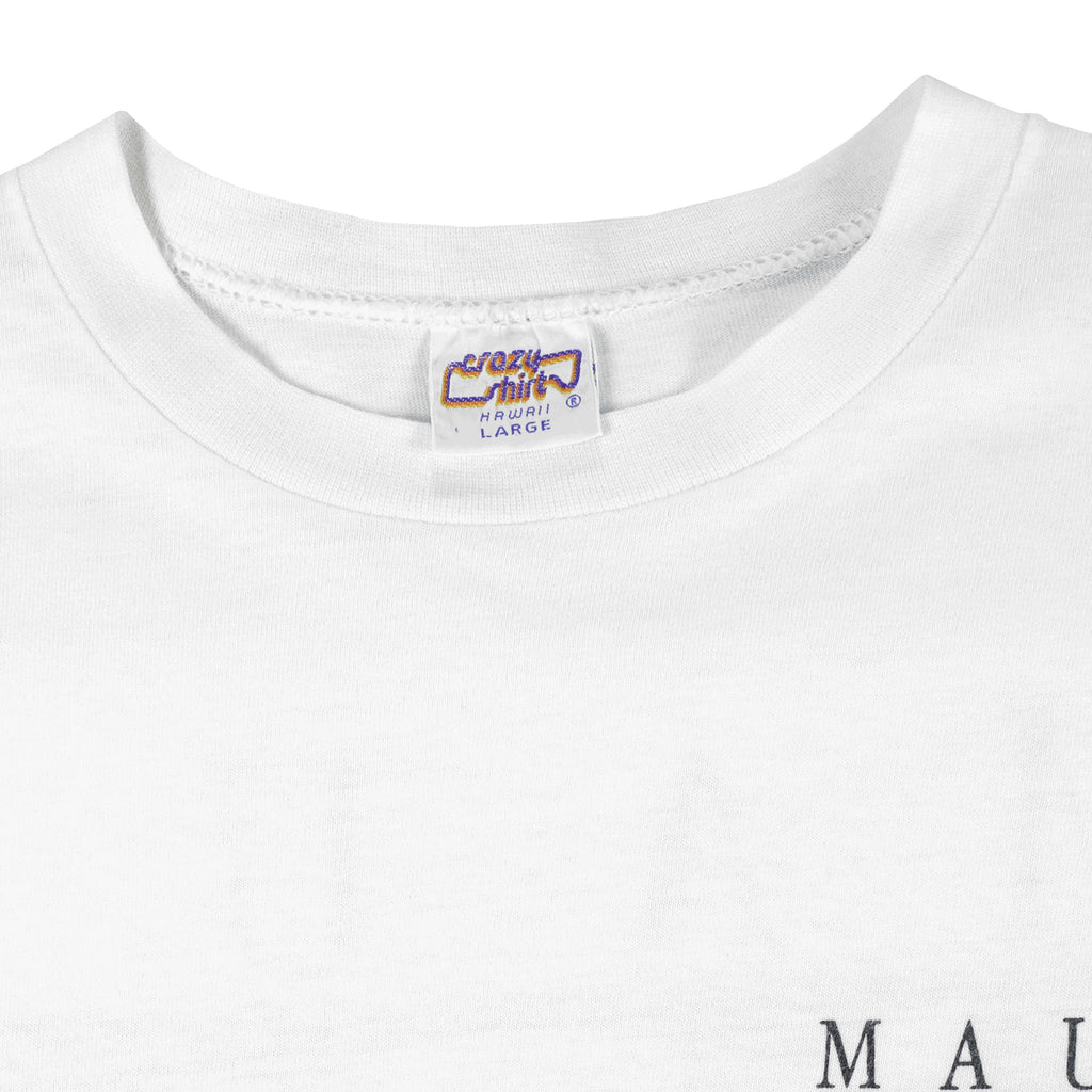 Vintage (Crazy Shirt) - Maui Windsurf T-Shirt 1990s Large Vintage Retro