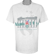 Vintage - Grey Centennial Olympic Games, Atlanta T-Shirt 1996 Large Vintage Retro