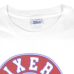 NBA (Salem) - White Philadelphia 76ers T-Shirt 1990 Medium Vintage Retro Basketball
