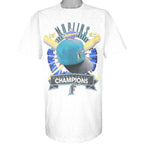 MLB (Miro) - Florida Marlins, Championship Series T-Shirt 1997 Large Vintage Retro Baseball