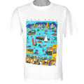 Vintage - Hong Kong Printed T-Shirt 1990s Large Vintage Retro
