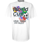 Vintage - World Cup USA 94 Spell-Out T-Shirt 1994 X-Large Vintage Retro