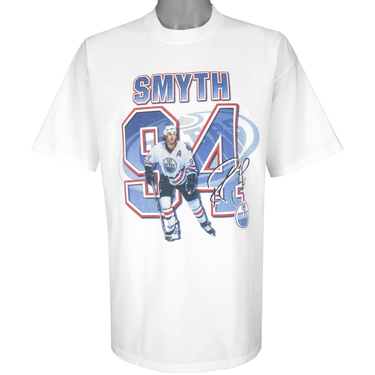NHL - Edmonton Oilers - Smyth #94 T-Shirt 1990s X-Large Vintage Retro Hockey