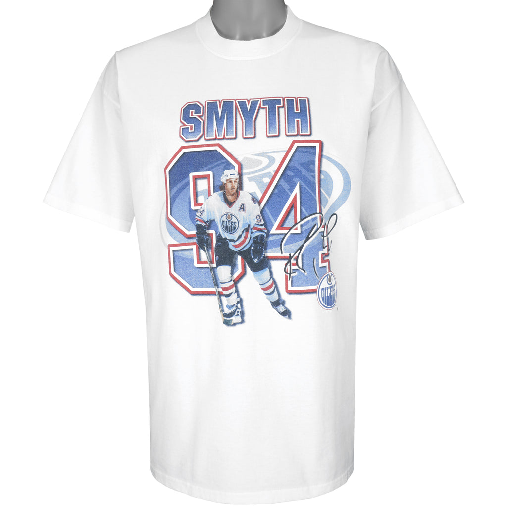 NHL - Edmonton Oilers - Smyth #94 T-Shirt 1990s X-Large Vintage Retro Hockey