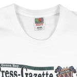 NFL (Front Pages) - Green Bay Packers NFC Champs T-Shirt 1997 XX-Large Vintage Retro