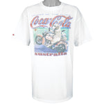 Vintage (Coke) - Coca-Cola Spell-Out T-Shirt 1990s Medium Vintage Retro