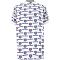 NFL - Chicago Bears 1/4 Button Monogram Polo T-Shirt 1990s X-Large Vintage Retro Football
