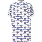 NFL - Chicago Bears 1/4 Button Monogram Polo T-Shirt 1990s X-Large Vintage Retro Football