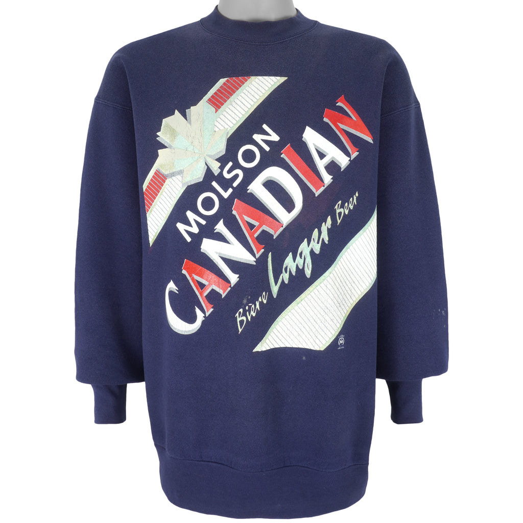 Vintage - Molson Canadian Sweatshirt 1990s X-Large Vintage Retro