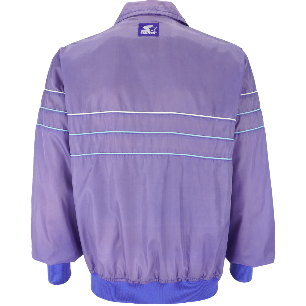 Starter - Toronto Blue Jays Zip Up Windbreaker 1990s Medium Vintage Retro Baseball