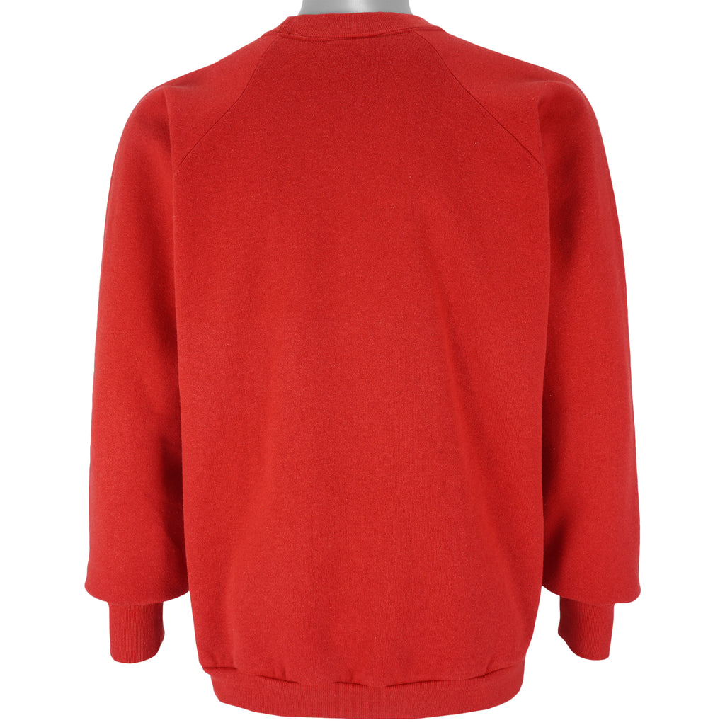Vintage - Red Atlanta Olympic Crew Neck Sweatshirt 1996 X-Large Vintage Retro
