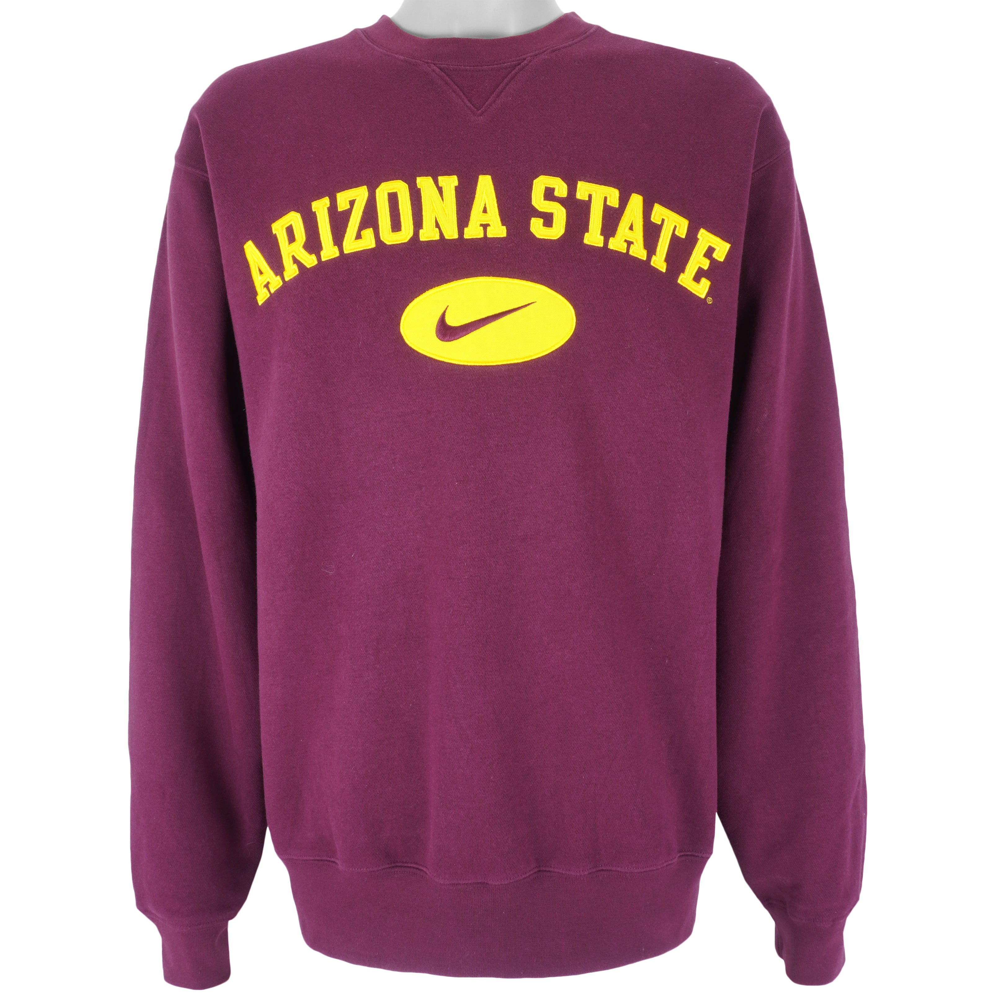 Nike - Arizona State Crew Neck Sweatshirt 1990s Medium Vintage Retro Football College