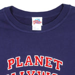 Vintage - Planet Hollywood Embroidered Sweatshirt 1991 Large Vintage Retro