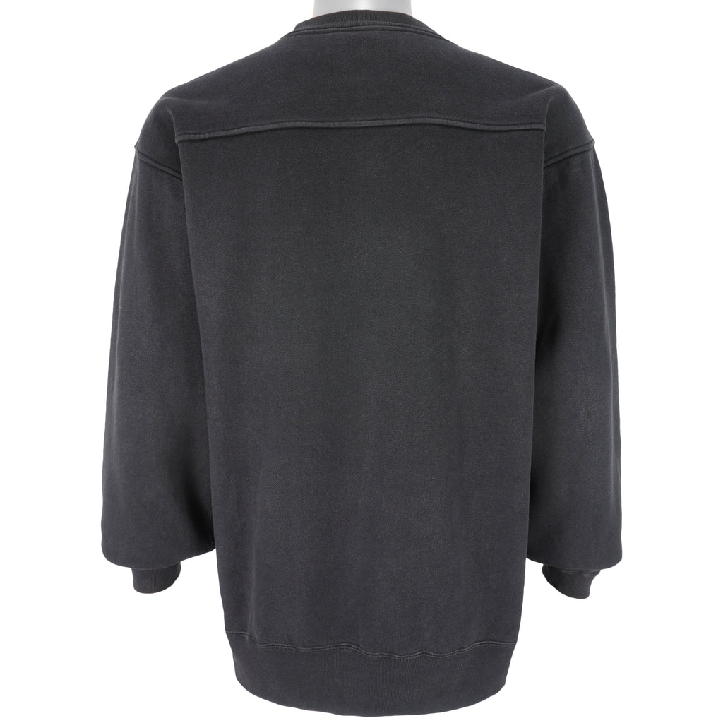 NFL - Oakland Raiders Embroidered Sweatshirt 1990s Medium Vintage Retro Football