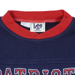 NFL - New England Patriots Embroidered Sweatshirt 1990s X-Large Vintage Retro Football