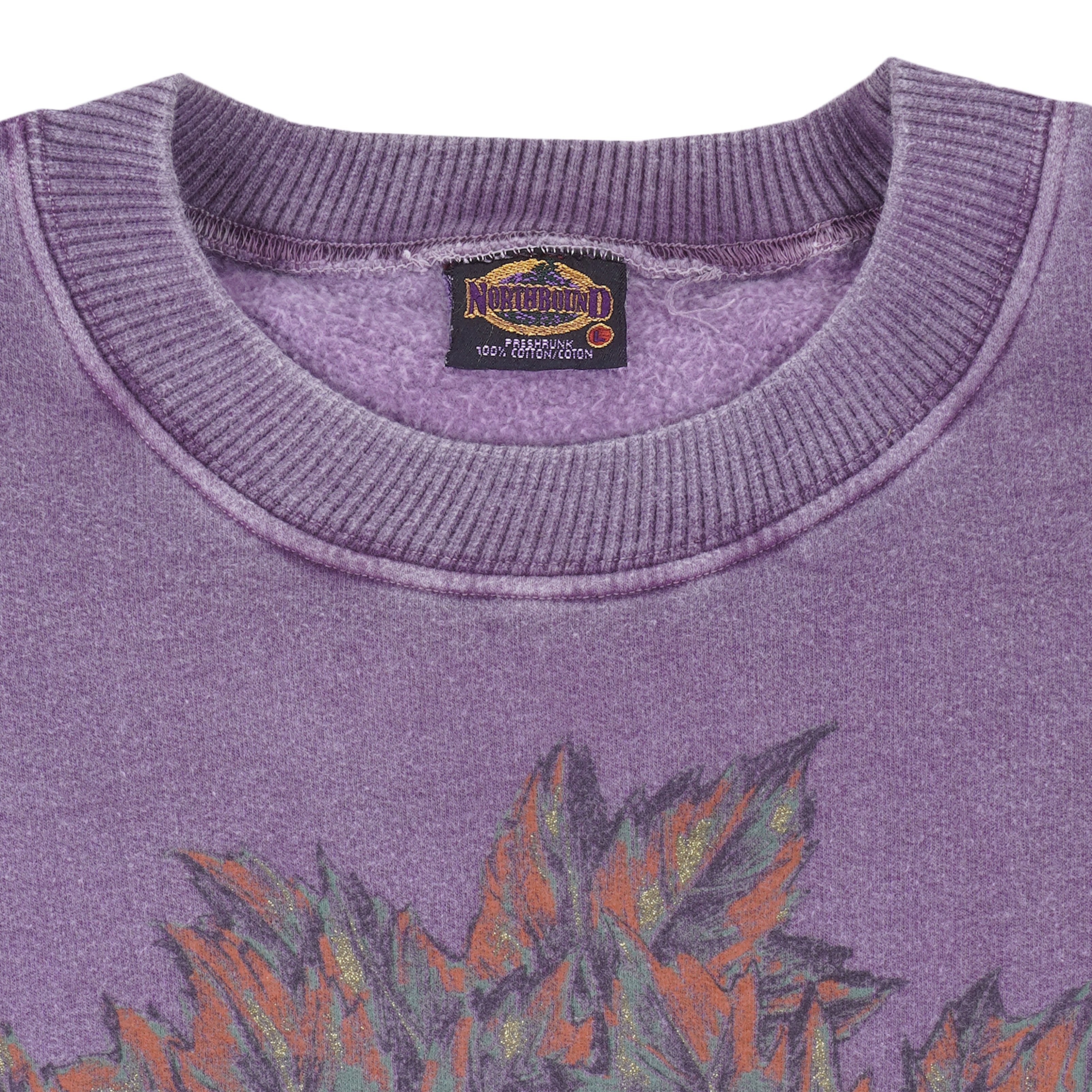 Vintage - Canadian Travel Heritage Sweatshirt 1990s Large Vintage Retro