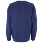 Nike - Navy Blue Crew Neck Sweatshirt 1990s X-Large Vintage Retro