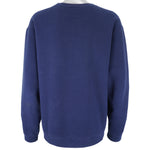 Nike - Navy Blue Crew Neck Sweatshirt 1990s X-Large Vintage Retro
