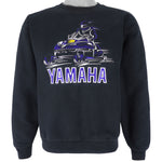 Vintage (Team Line) - Yamaha Snowmobile Embroidered Sweatshirt 1990s Medium