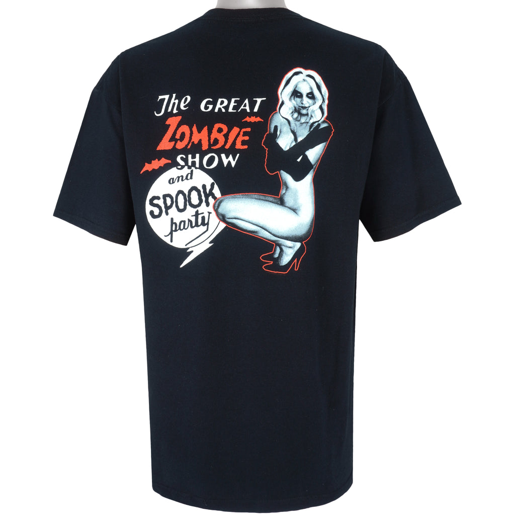 Vintage (Anvil) - Rob Zombie Spooks A Poppin T-Shirt 1990s X-Large Vintage Retro