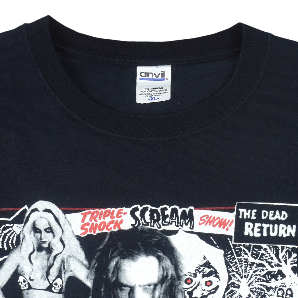 Vintage (Anvil) - Rob Zombie Spooks A Poppin T-Shirt 1990s X-Large Vintage Retro