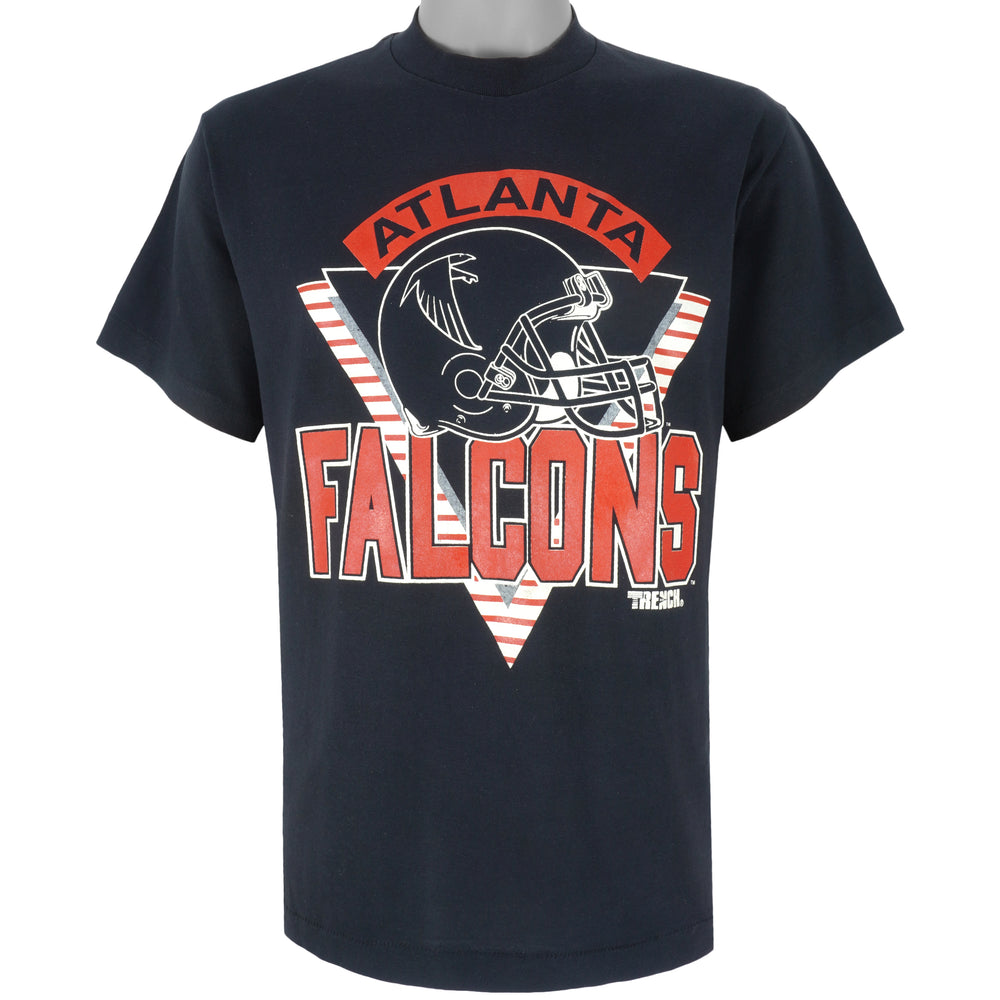 NFL (Trench) - Atlanta Falcons Big Logo T-Shirt1990s Large Vintage Retro Football