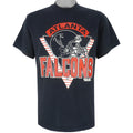 NFL (Trench) - Atlanta Falcons Big Logo T-Shirt1990s Large Vintage Retro Football