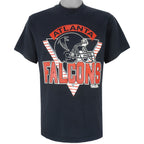 NFL (Trench) - Atlanta Falcons Big Logo T-Shirt1990s Large Vintage Retro Football